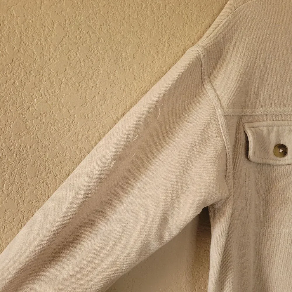 aerie oversized button